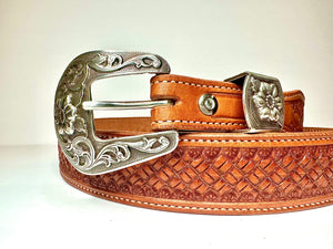 Taper Cube Stamp with Floral Buckle