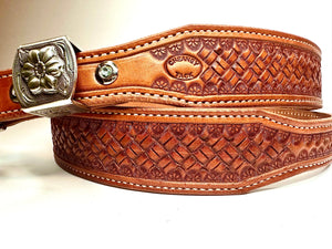 Taper Cube Stamp with Floral Buckle